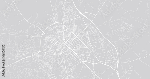 Urban vector city map of Uppsala  Sweden  Europe