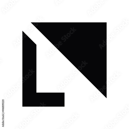 Free Download letter l and arrow logo - GFXLoad