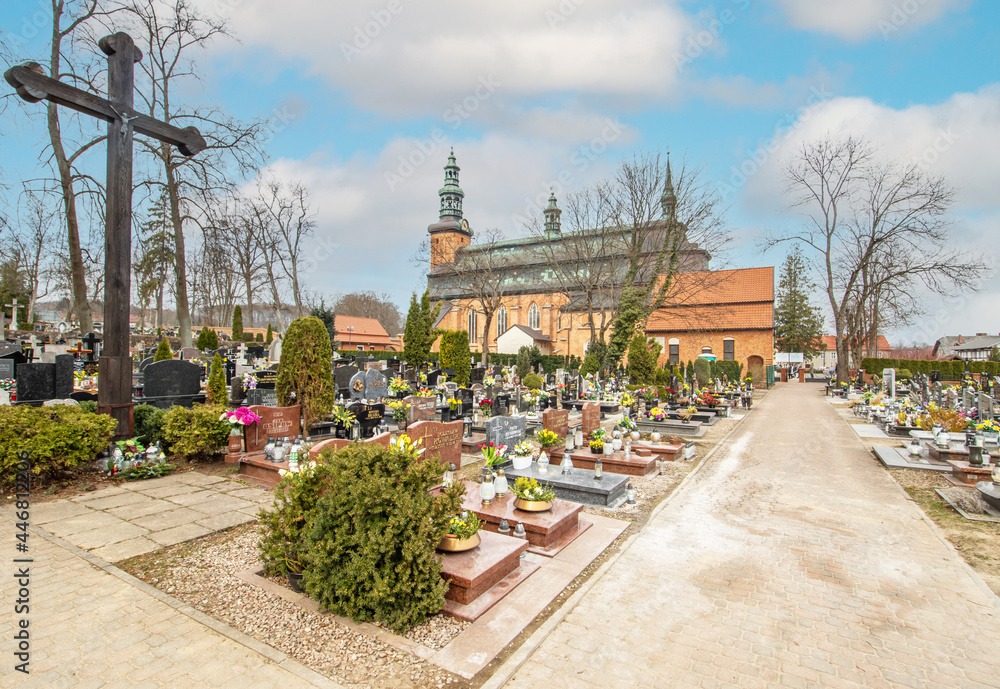 Kartuzy, Poland - located only 30km from Gdansk, Kartuzy is a small village dominated by the imposing Carthusian Church monastery, built during the 14th century Kartuzy, Poland - located only 30km from Gdansk, Kartuzy is a small village dominated by the imposing Carthusian Church monastery, built during the 14th century
