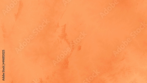 Carrot Orange Watercolor Background