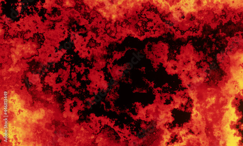 Abstract fire wall. Flame illustration background