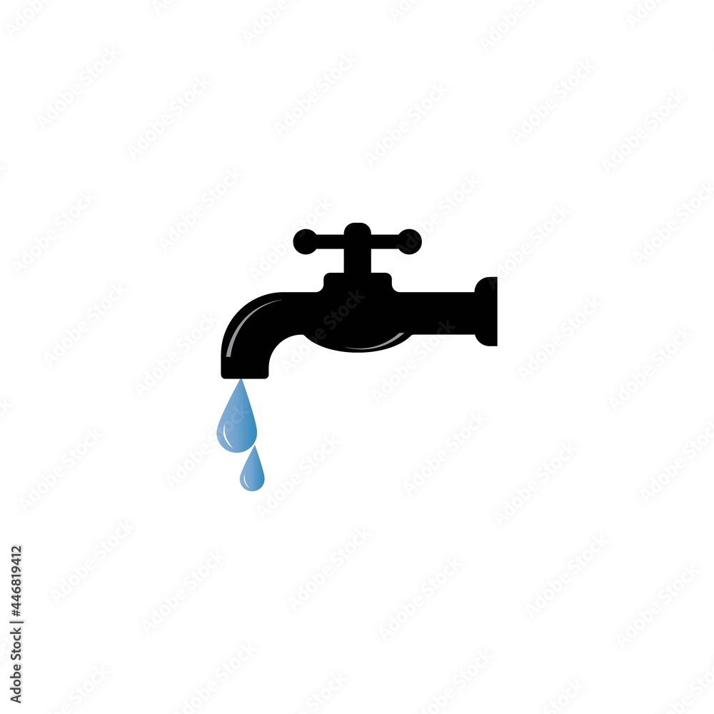 water tap icon vector design water tap icon vector design