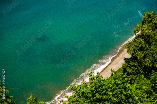 Famous view from Green Cape to the Black Sea photo