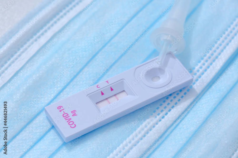Rapid antigen test at home. Rapid antigen test at home.