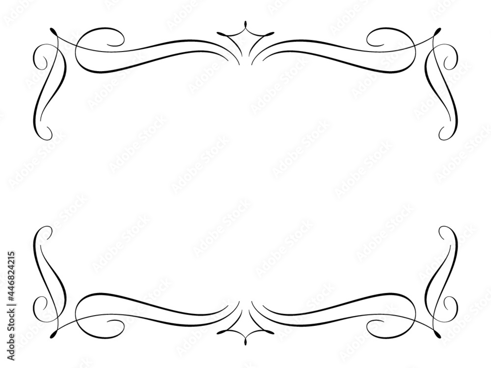 Flourished Decorative Frame 03