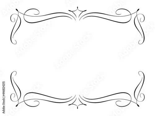 Flourished Decorative Frame 03