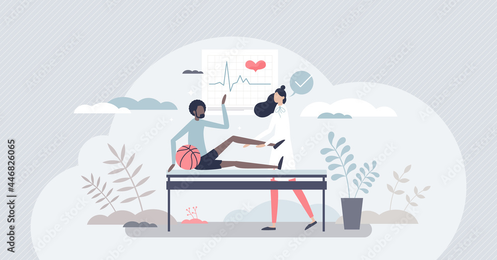 Sport Medicine Ar Athlete Injury Treatment Or Health Care Tiny Person sport-medicine-ar-athlete-injury-treatment-or-health-care-tiny-person