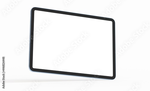  tablet pc  isolated on 3d background
