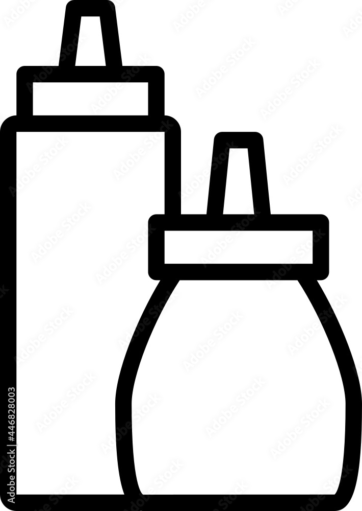 Obraz premium ketchup icon