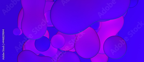 Minimalsitic soft body spheres. 3d rendering. Flying abstract balls. Plain and simple. colourful 3d candy. Abstract, moody, futuristic, metallic and modern. Cover template, wallpaper or background