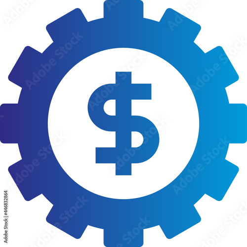 money gear icon