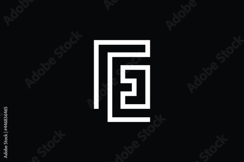 GE logo letter design on luxury background. EG logo monogram initials letter concept. GE icon logo design. EG elegant and Professional letter icon design on black background. G E EG GE