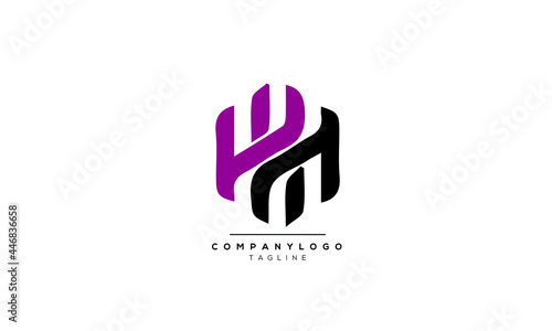 Alphabet Initial Letter Monogram Icon Logo vector illustration abstract  web character logotype  initials icon badge business brand © ZAYL