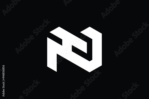TN logo letter design on luxury background. NT logo monogram initials letter concept. TN icon logo design. NT elegant and Professional letter icon design on black background. T N NT TN
