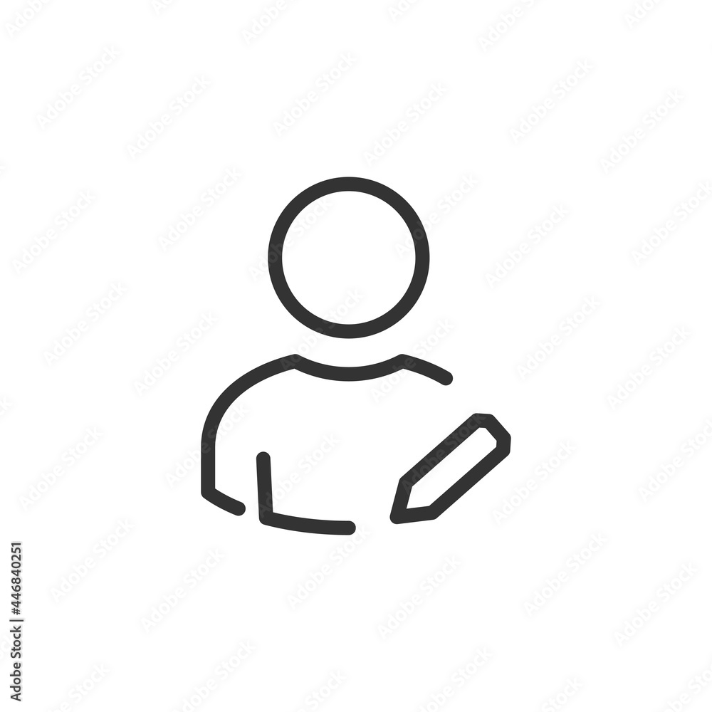 Edit profile icon. Pencil, profile, user icon. Update avatar Edit profile icon. Pencil, profile, user icon. Update avatar