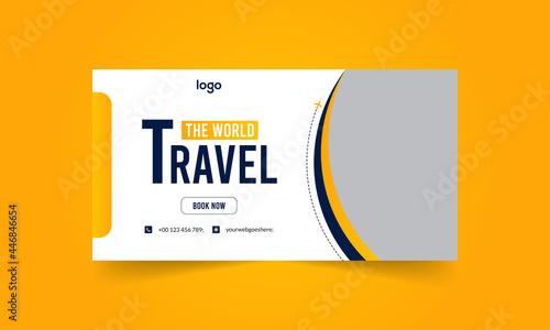 Professional Web Banner and Social Media Cover for Business Page or Business Profile