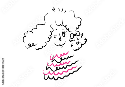 illustration of a face