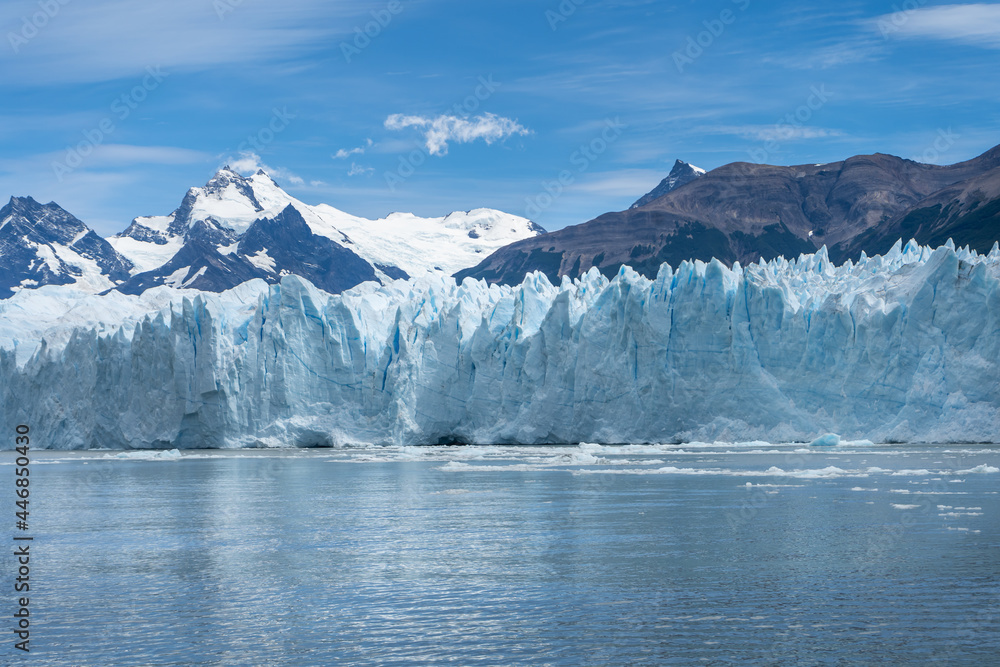 Perito moreno glacier and its  south face