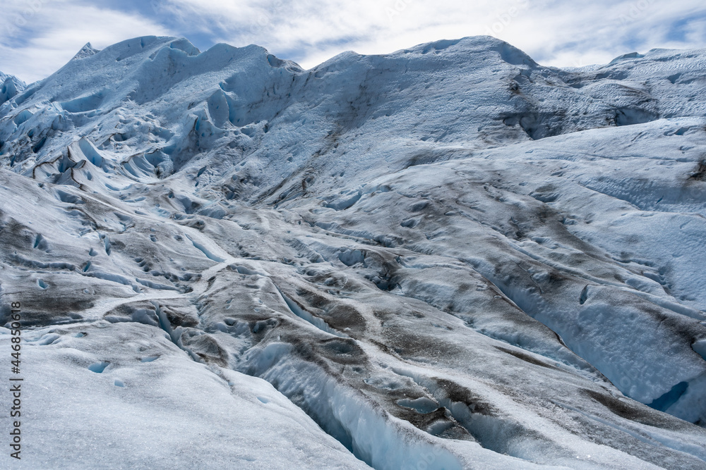 Obraz premium On the ice of the Perito Moreno glacier
