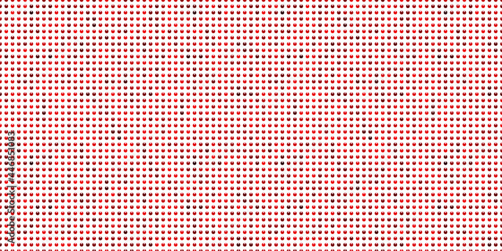 White luxury background with red beads. Seamless vector illustration. White luxury background with red beads. Seamless vector illustration.