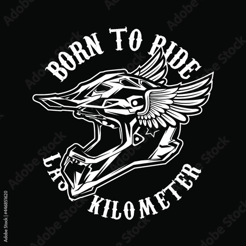 Motorcycle helmet
Helmets are used to protect the head in the event of a traffic accident on motorcycle users.