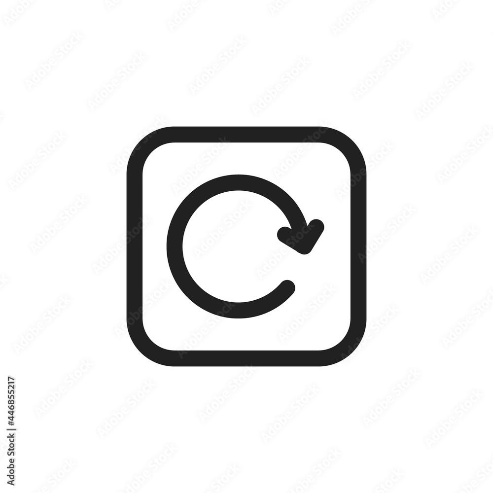 refresh icon, refresh icon vector, in trendy flat style isolated on white background. refresh icon image, refresh icon illustration. Redo icon vector. Line repeat symbol. refresh icon, refresh icon vector, in trendy flat style isolated on white background. refresh icon image, refresh icon illustration. Redo icon vector. Line repeat symbol.