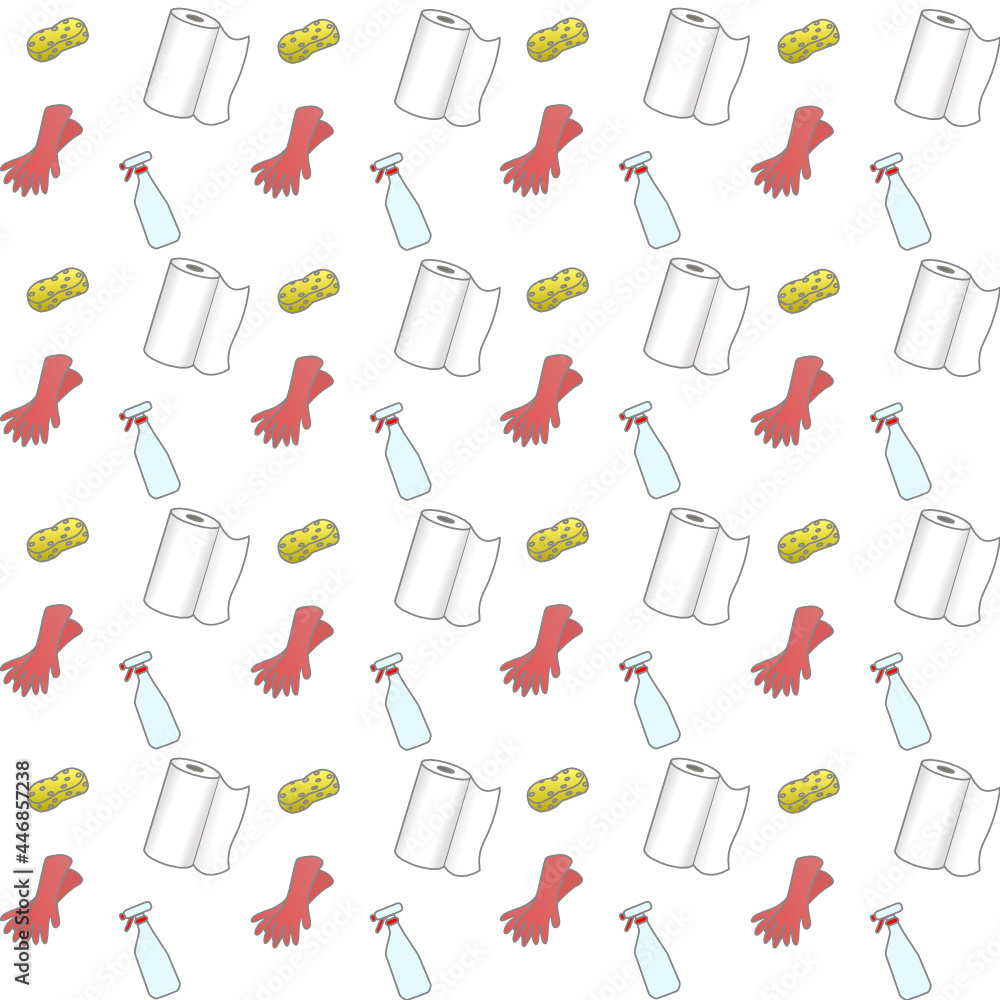 Pattern of objects for cleaning Pattern of objects for cleaning