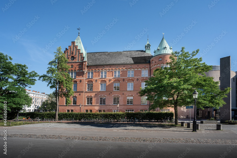 Old Building of Malmo City Library - Malmo, Sweden