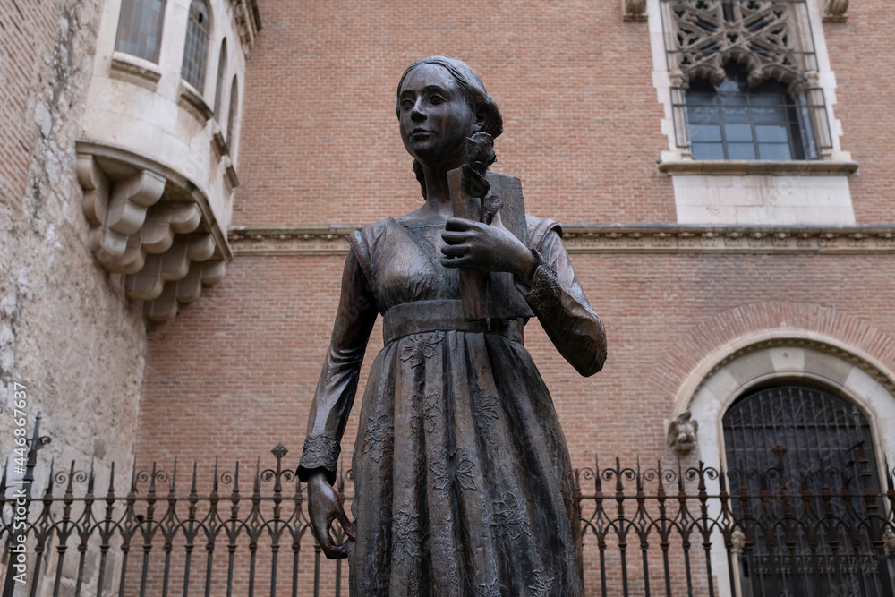 Naklejka premium Maria de Castilla, Reina de Inglaterra, Alcalá de Henares