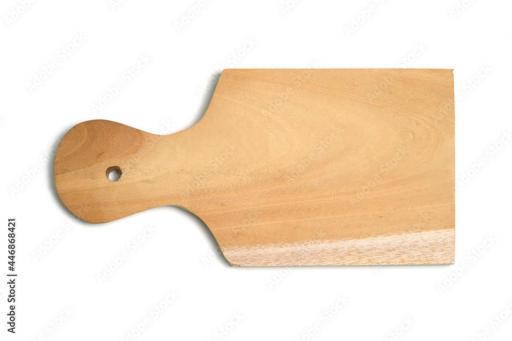 Top view cutting board wooden wood isolated on white background. Top view cutting board wooden wood isolated on white background.