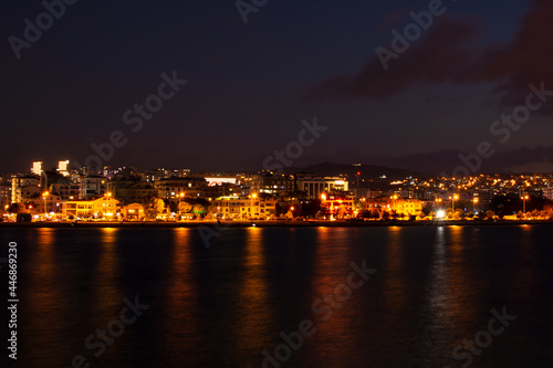 Samsun city Atakum town night view. © photohasan