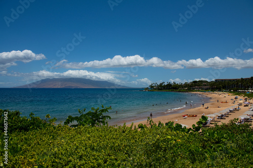 Beach on the Island of Maui, Aloha Hawaii. © Volodymyr