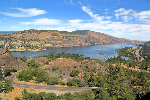 The Rowena Road Loops at the Columbia River Gorge, Oregon