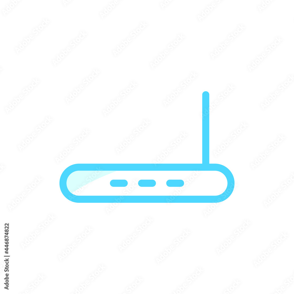 Illustration Vector Graphic of Router icon Illustration Vector Graphic of Router icon
