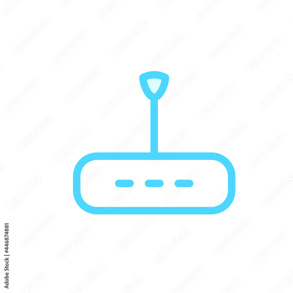 Illustration Vector Graphic of Router icon Illustration Vector Graphic of Router icon