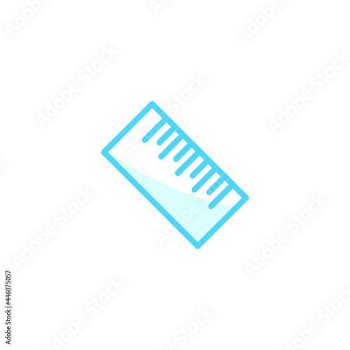 Illustration Vector Graphic of Ruler icon