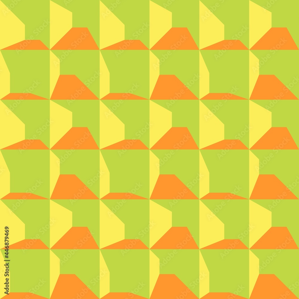 Geometric abstract seamless pattern - decorative accent for any surfaces.
