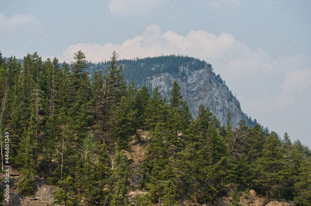Mountain Landscape in Banff National Park Mountain Landscape in Banff National Park