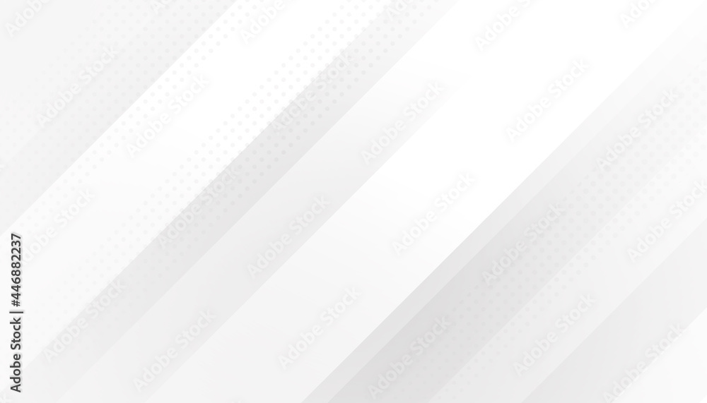 Obraz premium Abstract white modern background design.