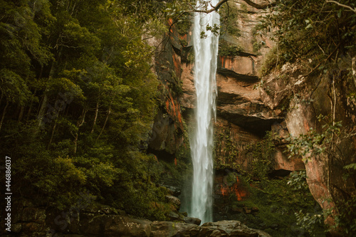 Belmore Falls waterfall, NSW, Australia photo