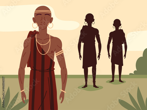 aboriginal african men
