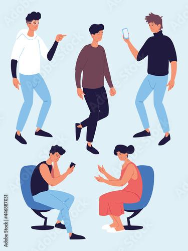 indifferent men and woman