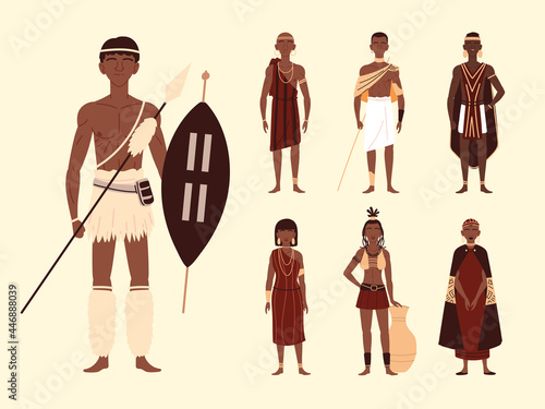 aboriginal male and female