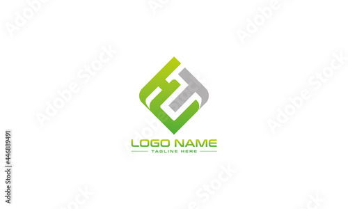 Modern initial HUT Letter Logo Design Monogram Icon Vector Template