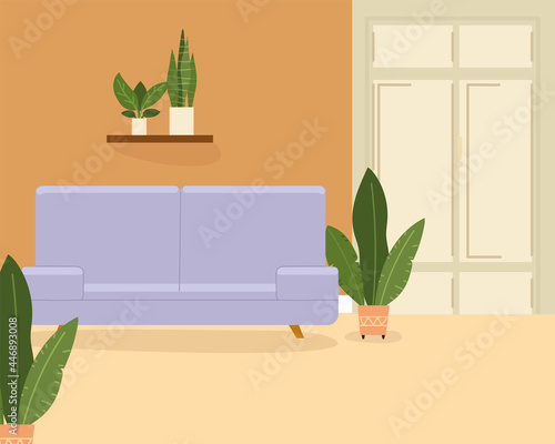 home interior sofa