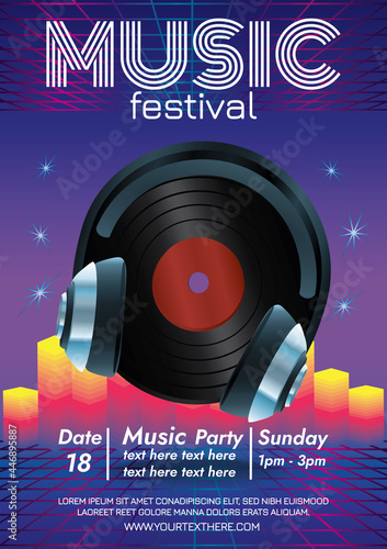 music festival poster