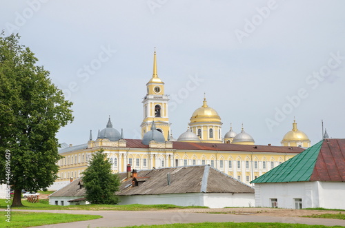 Monastery of the Nilo-Stolobenskaya  deserts in the Tver region, Russia photo