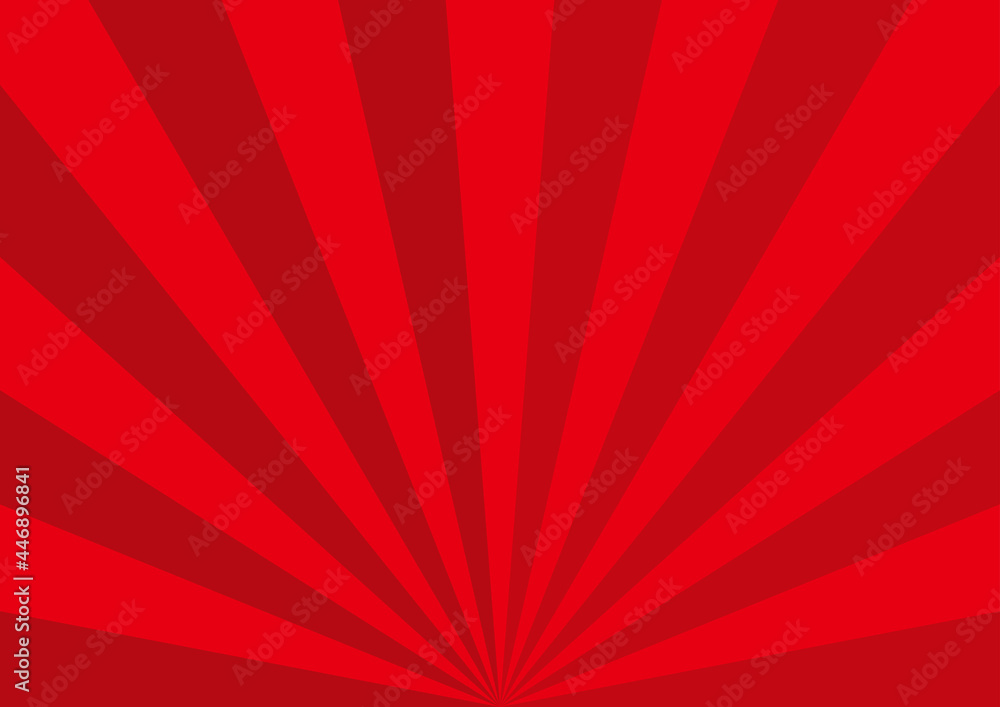 放射状集中線の背景素材 赤 Stock Vector Adobe Stock 放射状集中線の背景素材 赤 Stock Vector Adobe Stock