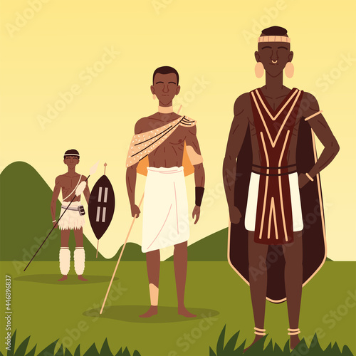 s african men