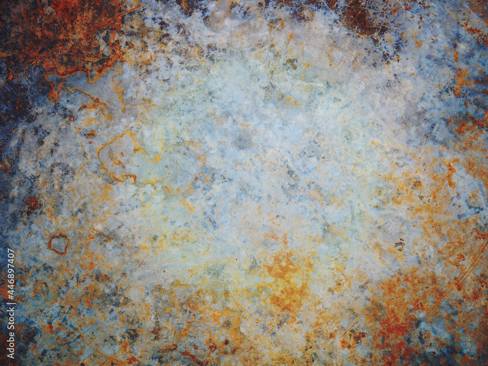 Rusty old galvanized texture and background Rusty old galvanized texture and background